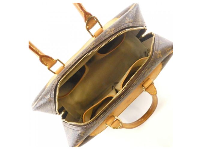 Borsa Vanity Bowling Monogram Louis Vuitton Marrone - vista 10
