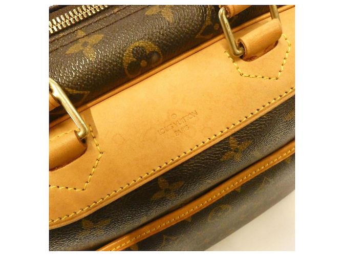 Borsa Vanity Bowling Monogram Louis Vuitton Marrone - vista 5