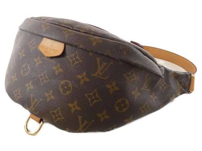 Borsa a Spalla Louis Vuitton Monogram Bumbag M43644 Marrone - vista 3