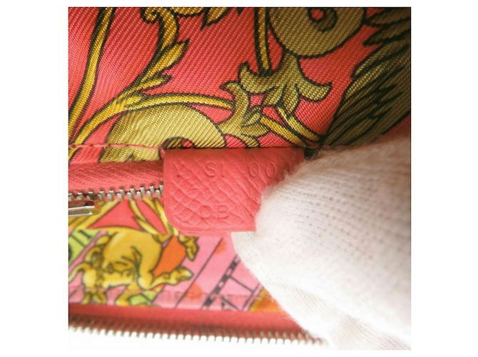 Monedero de seda Azap de Hermès en Rosa Jaipur - vista 8