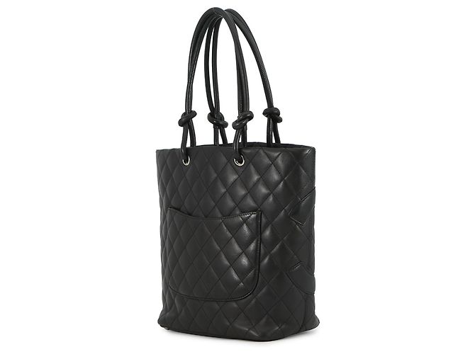 Bolso tote de la línea Cambon de Chanel Negro - vista 2