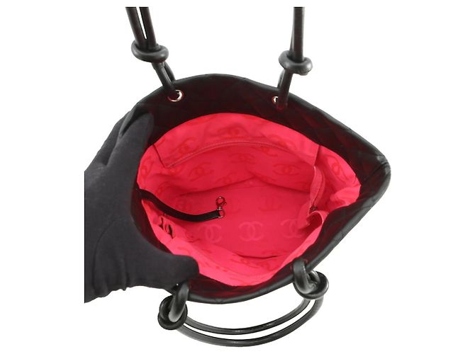 Bolso tote de la línea Cambon de Chanel Negro - vista 5