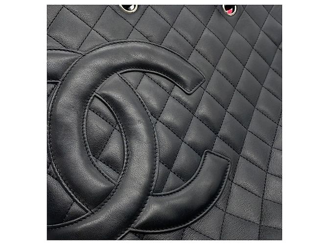 Bolso tote de la línea Cambon de Chanel Negro - vista 6