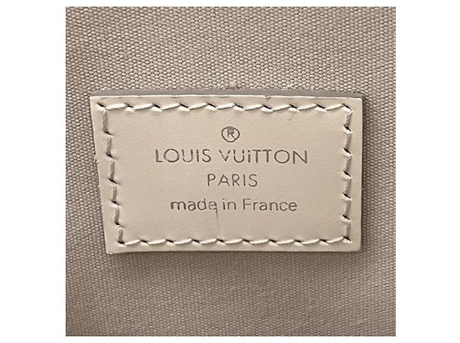 Borsa Louis Vuitton Epi Lockit M4229J in bianco - vista 16