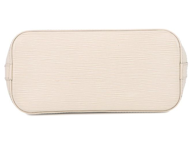 Borsa Louis Vuitton Epi Lockit M4229J in bianco - vista 3