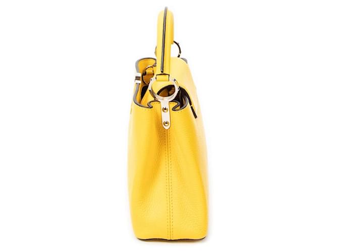 Louis Vuitton Capucines BB Gelb - Ansicht 4