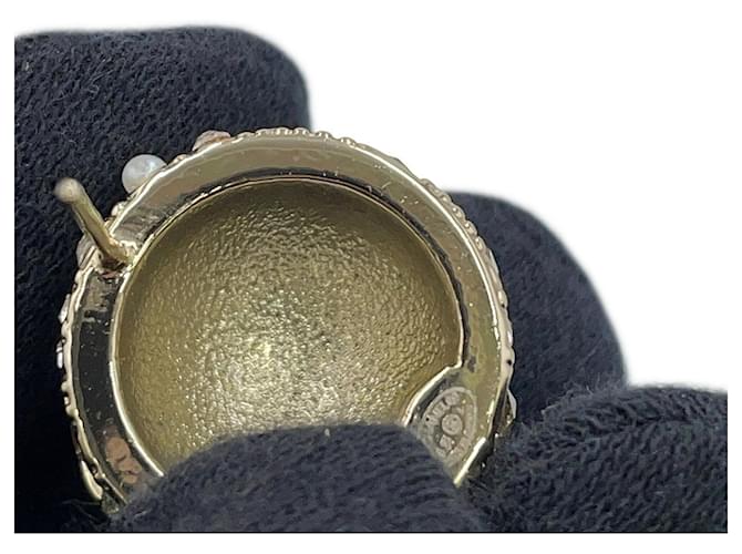 Orecchini rotondi Chanel Coco Mark D'oro - vista 5