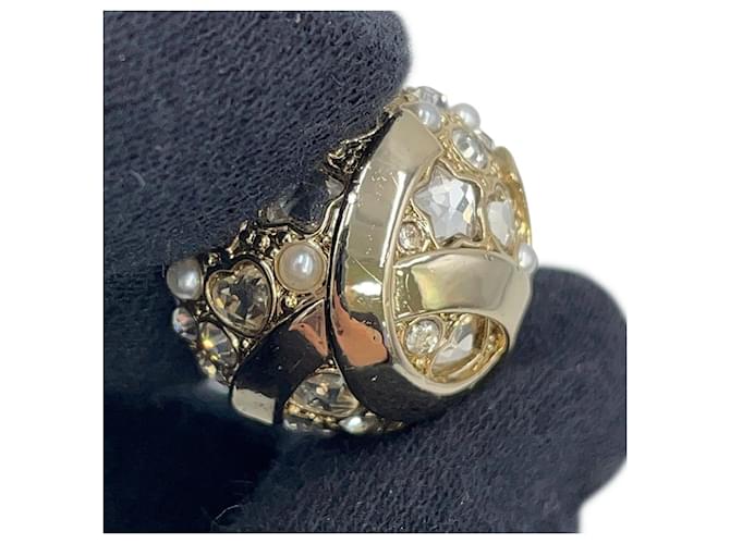 Orecchini rotondi Chanel Coco Mark D'oro - vista 6