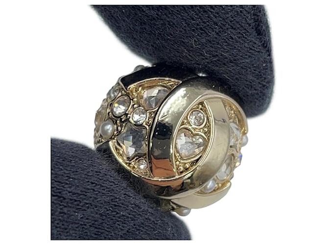 Orecchini rotondi Chanel Coco Mark D'oro - vista 7