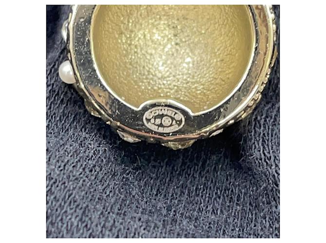 Orecchini rotondi Chanel Coco Mark D'oro - vista 9