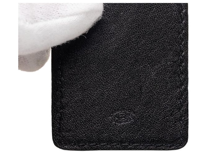 Portachiavi Chanel Coco Mark Nero D'oro - vista 4