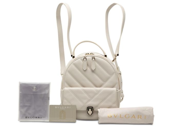 Bulgari Zaino Bvlgari Serpenti Cabochon Crudo - vista 6