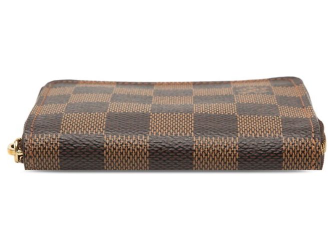 Monedero Zippy Damier Louis Vuitton Castaño - vista 3