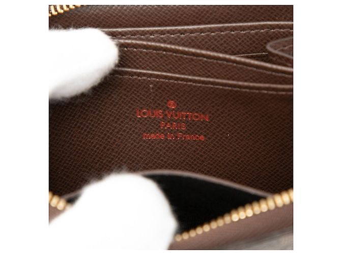 Monedero Zippy Damier Louis Vuitton Castaño - vista 5