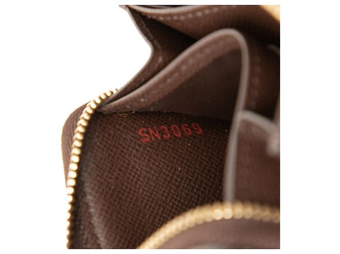Monedero Zippy Damier Louis Vuitton Castaño - vista 6