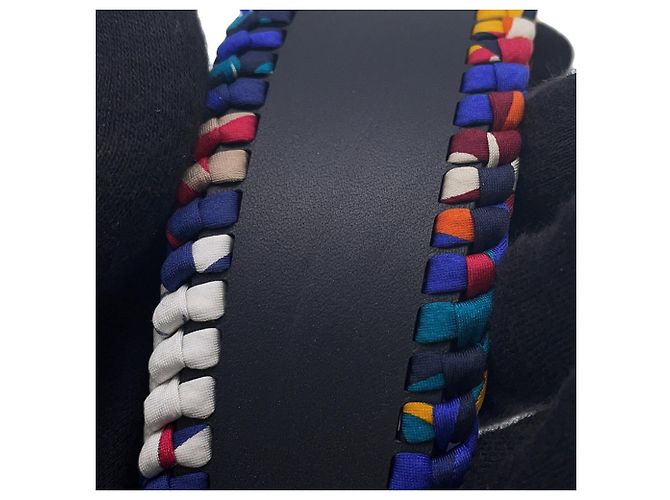 Fascia per Capelli Grace Hermès Sellier Multicolore Blu navy - vista 5