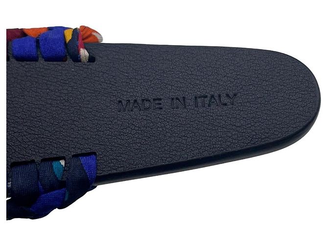 Fascia per Capelli Grace Hermès Sellier Multicolore Blu navy - vista 8