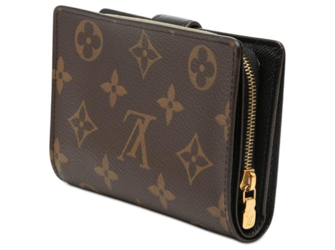 Louis Vuitton Monogram Giant Reverse Portemonnaie Juliette im Querformat Braun - Ansicht 2