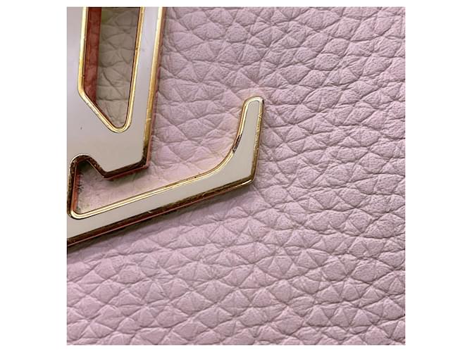 Borsa Capucines BB Louis Vuitton Bianco - vista 11