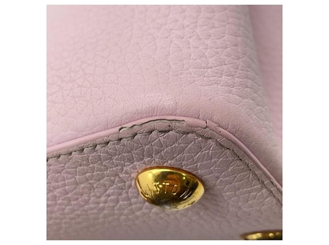 Borsa Capucines BB Louis Vuitton Bianco - vista 14