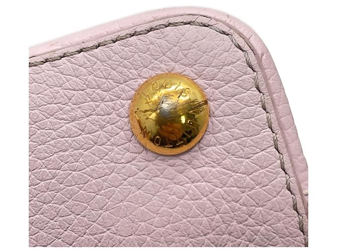 Borsa Capucines BB Louis Vuitton Bianco - vista 15