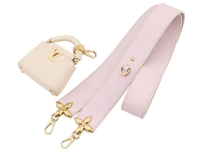 Borsa Capucines BB Louis Vuitton Bianco - vista 19