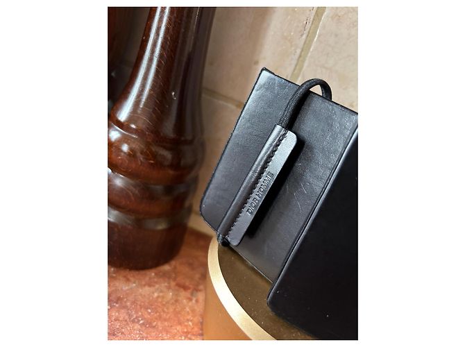 Dior Homme Black Leather Wallet - view 2