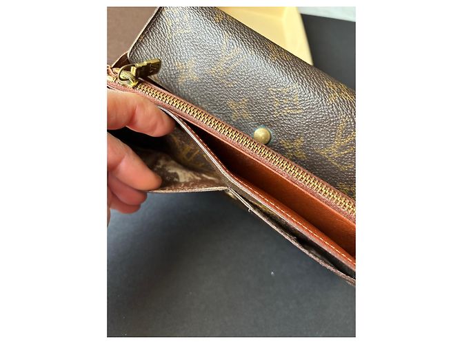 Cartera Louis Vuitton Monogram Marrón Castaño - vista 11