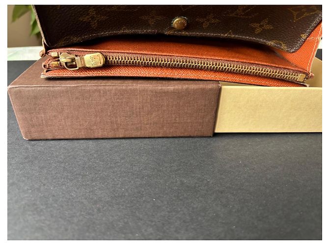 Cartera Louis Vuitton Monogram Marrón Castaño - vista 12