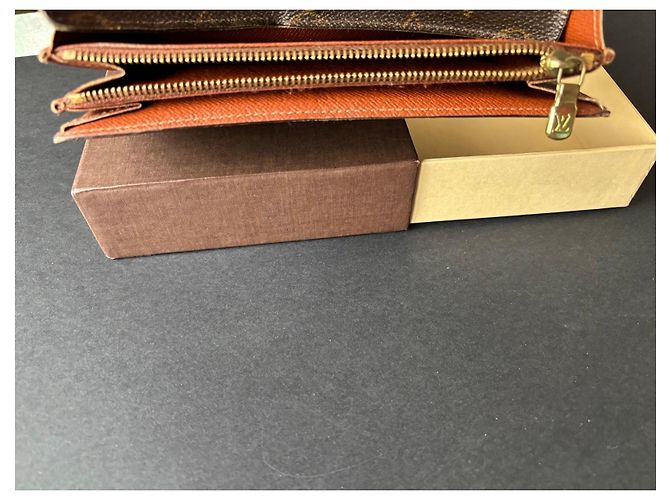 Cartera Louis Vuitton Monogram Marrón Castaño - vista 13