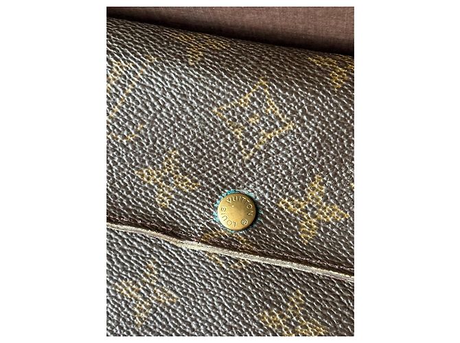 Cartera Louis Vuitton Monogram Marrón Castaño - vista 3