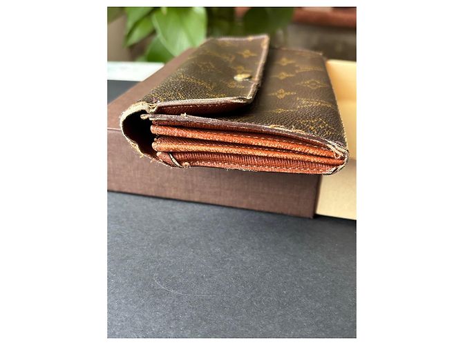 Cartera Louis Vuitton Monogram Marrón Castaño - vista 4