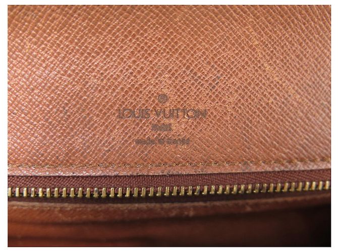 BOLSA DE LUXO VINTAGE LOUIS VUITTON MONCEAU EM CANVAS MONOGRAMA Marrom - vista 12