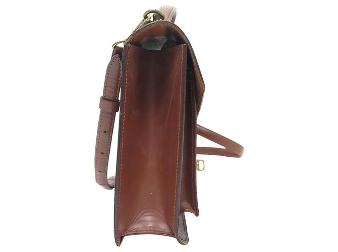 BOLSA DE LUXO VINTAGE LOUIS VUITTON MONCEAU EM CANVAS MONOGRAMA Marrom - vista 3