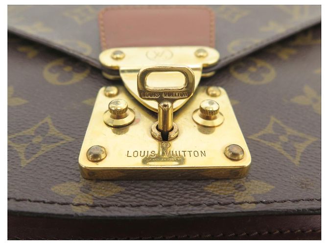 BOLSA DE LUXO VINTAGE LOUIS VUITTON MONCEAU EM CANVAS MONOGRAMA Marrom - vista 6