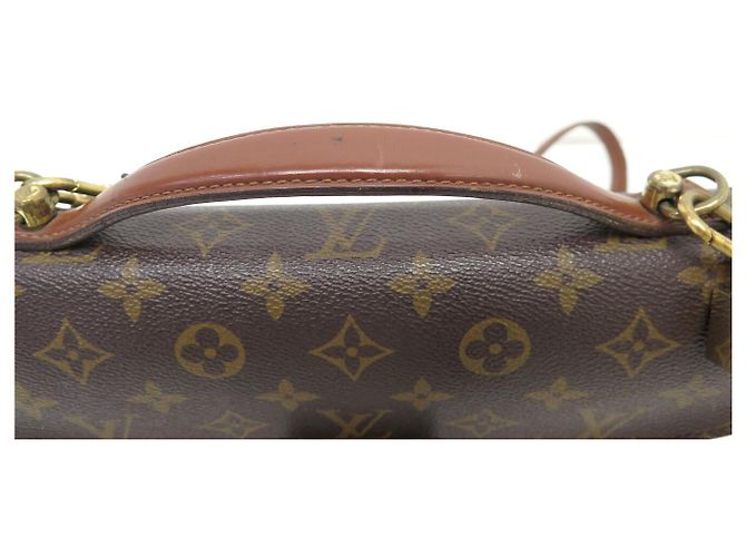 BOLSA DE LUXO VINTAGE LOUIS VUITTON MONCEAU EM CANVAS MONOGRAMA Marrom - vista 9