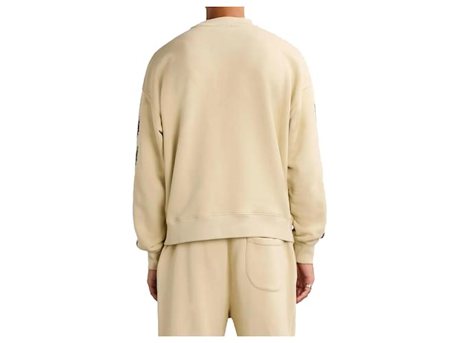 Off White Off-White Logo Sweatshirt Braun Beige - Ansicht 3
