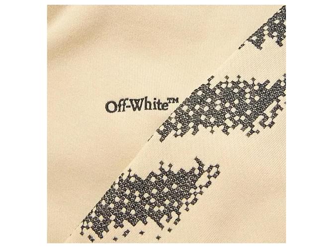 Off White Off-White Logo Sweatshirt Braun Beige - Ansicht 4