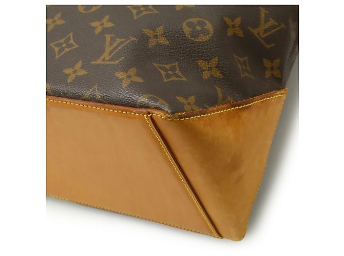 Borsa Tote Cabas Mezzo Monogramma Louis Vuitton Marrone - vista 3