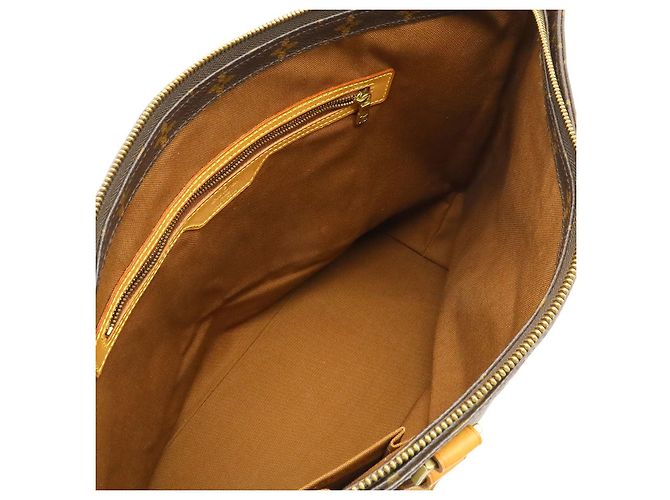 Borsa Tote Cabas Mezzo Monogramma Louis Vuitton Marrone - vista 7