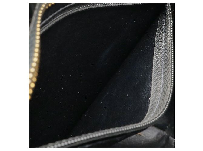 Borsa Tote Chanel Matelassé Coco Mark Nera Nero - vista 8
