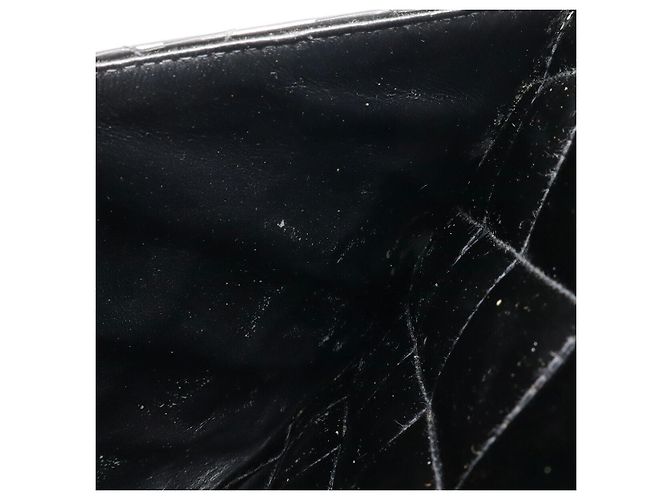 Borsa Tote Chanel Matelassé Coco Mark Nera Nero - vista 9
