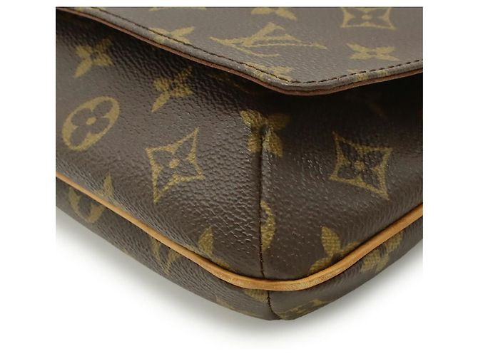 Louis Vuitton Monogram Musette Tango Schultertasche Braun - Ansicht 3