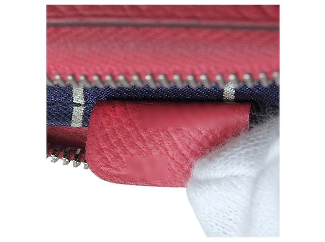 Monedero compacto mini Azap Silk'in de Hermès Rosa - vista 8