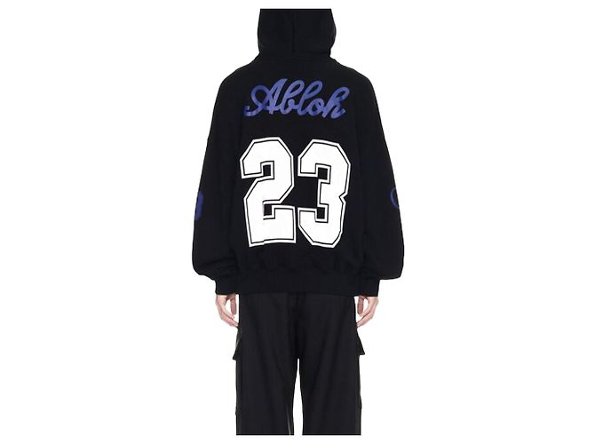 Off White Moletom com capuz Off-White Preto - vista 3