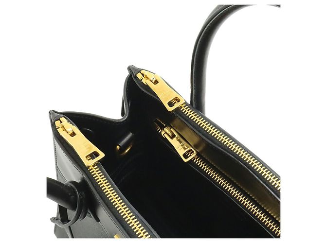 Borsa a mano Prada Paradigme in pelle Saffiano Nero - vista 5
