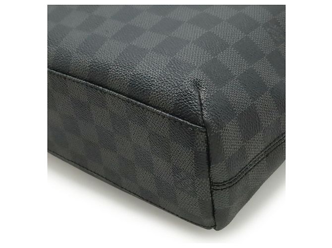 Borsa Messenger Mick MM Damier Graphite Louis Vuitton Nero - vista 3