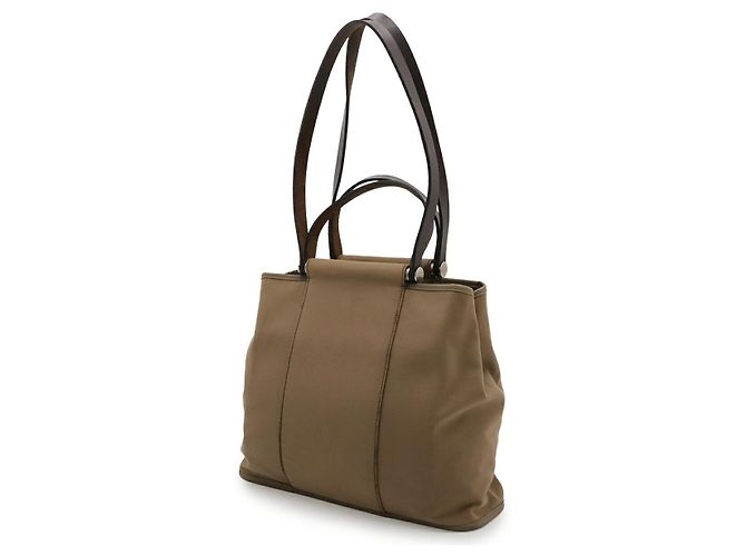 Borsa Tote Cabas PM 2WAY Hermès Marrone Beige - vista 2