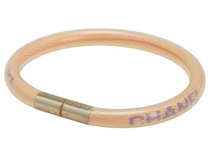 Timeless Bracciale Tubo Logo Chanel Arancione - vista 2