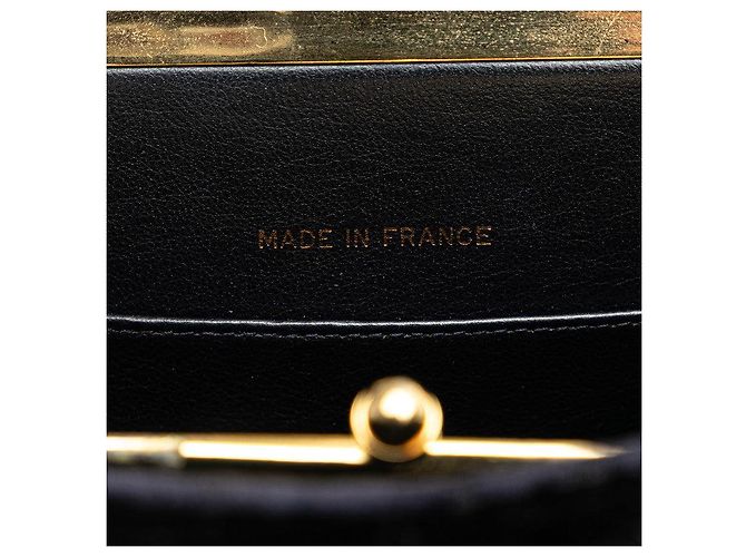 Timeless Bolso Tote de Cadena de Suede Matelassé Chanel Azul Azul marino - vista 13